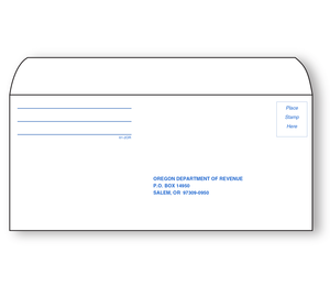 Image for item #61-2OR: #9 Oregon Est. & Extension Payment Env  (50 pk)