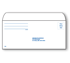 Image for item #62-2MN: #9 Minnesota VOUCHER Env  (50 pk)