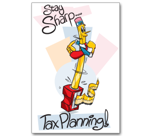 Image for item #70-221: Pencilman Planning Postcard (25/Pack)