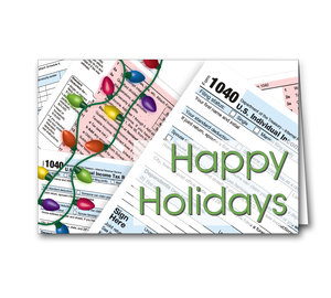 Image for item #70-6251: Light-Up Holidays Greeting Card - (25/Pack)