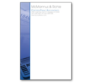 Image for item #70-637: CUSTOM  Notepad-Imprinted (need style/color)