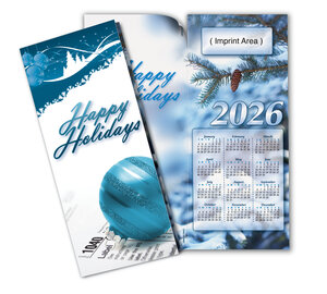 Image for item #70-6501: Greeting Card Calendar 2026 - (25/Pack)
