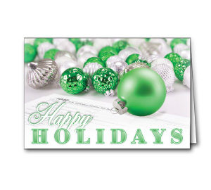 Image for item #70-6821: Coloramix - Ornament Field Greeting Card - (25/Pack)