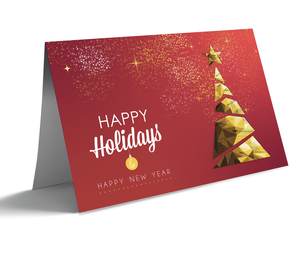 Image for item #70-6861: Coloramix - Origami Tree Greeting Card - (25/Pack)