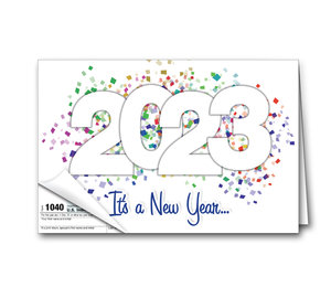 Image for item #70-6901: "Just Around The Corner" Greeting Card - (25/Pack)