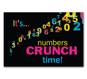 Image for item #70-737: Crunch Time postcard (25/pack)