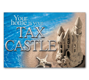 Image for item #70-769: Home Tax Castle Postcard (25/pack)