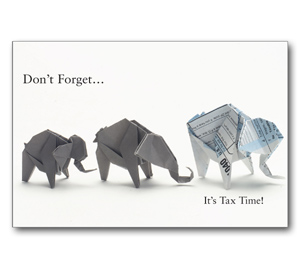 Image for item #70-785: 1040 Elephant Herd Postcard (25/Pack) - Item: #70-785