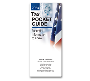 Image for item #72-1271: 2023 Tax Pocket Guide Brochure