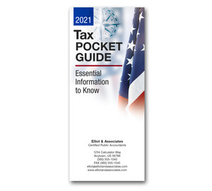 Image for item #72-1281: 2021 Tax Pocket Guide Brochure