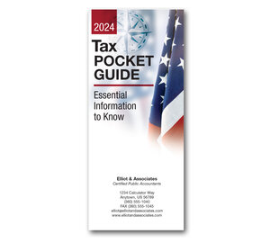 Image for item #72-1281: 2024 Tax Pocket Guide Brochure - Item: #72-1281