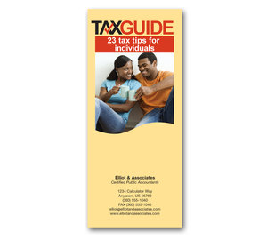Image for item #72-1311: 23 Tax Tips for Individuals Brochure