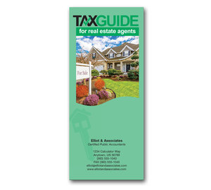 Image for item #72-2071: Tax Guide for Real Estate Agents Brochure - Item: #72-2071