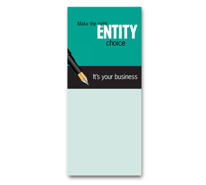 Image for item #72-5001: Business Entity Choices Brochure - Item: #72-5001