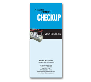 Image for item #72-5051: Annual Business Checkup Brochure - Item: #72-5051