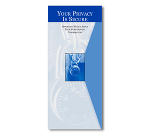 Image for item #72-721: Imprinted Privacy Non-Disclosure Brochure