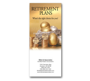 Image for item #72-8031: Retirement Plans - What's the Right Choice for You? Brochure