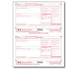 Image for item #82-5201: W-2 Laser Form copy A
