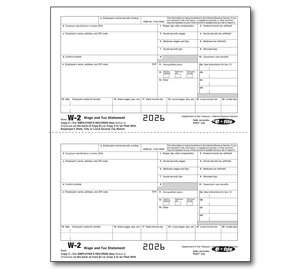 Image for item #82-5203: W-2 Laser Copy C/Copy 2