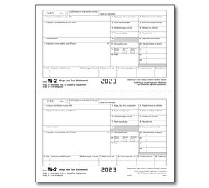 Image for item #82-5204: W-2 Laser Copy D - Item: #82-5204