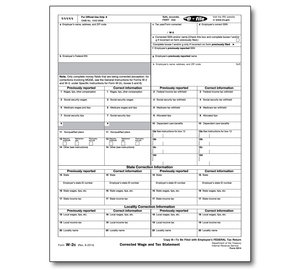 Image for item #82-5314: W-2C SSA Copy B