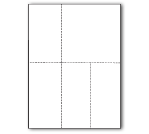 Image for item #82-6010: TotalTax Uni-forms: Blank Perfed (100/Pk) - Item: #82-6010