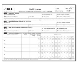 Image for item #89-1095bi: 1095B Health Coverage Laser: IRS Landscape