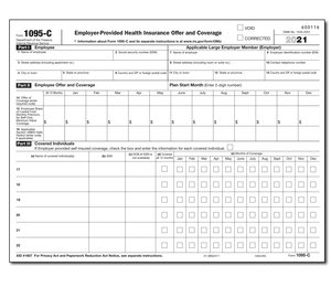 Image for item #89-1095ci: 1095C Employer Provided Health Ins: IRS Landscape - Item: #89-1095ci