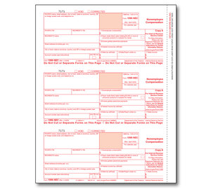 Image for item #89-5010: 1099-NEC Laser Federal Copy A
