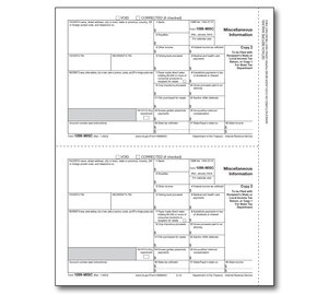 Image for item #89-5112: 1099-MISC Laser Payer Copy 2