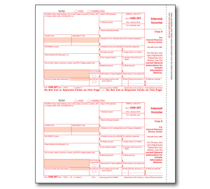 Image for item #89-5120: 1099 Laser INTEREST Fed. Copy A