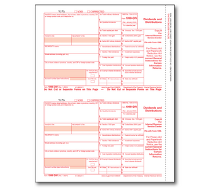 Image for item #89-5130: 1099 Laser Dividend Federal Copy A