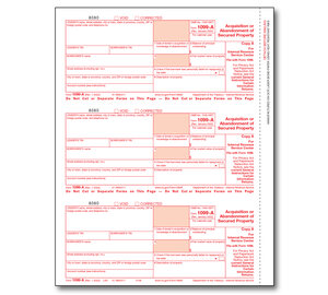 Image for item #89-5146: 1099-A Federal Copy A Acquisiton