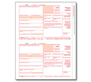 Image for item #89-5150: 1098-Mortgage Interest Laser Federal Copy A - Item: #89-5150