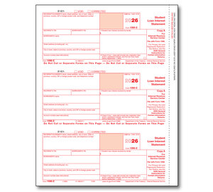 Image for item #89-5185: 1098-E Federal Copy A (3 up)