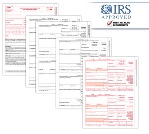 Image for item #89-61154: 1099 INTEREST 4-part Pre-Printed Set