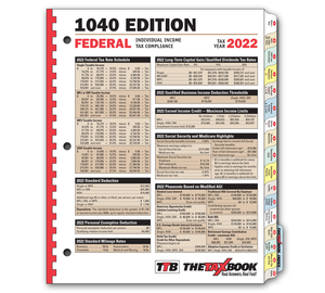 Image for item #90-201: The TaxBook 1040 Edition 2022
