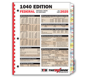 Image for item #90-201: The TaxBook 1040 Edition 2025