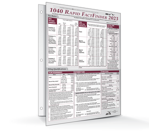 Image for item #90-309: 1040 Rapid FactFinder 2023 - Item: #90-309