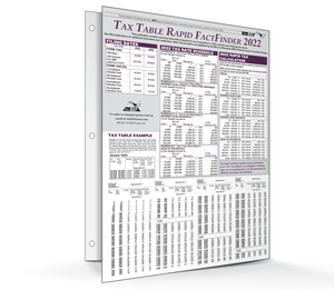 Image for item #90-310: The Tax Table FactFinder 2022 - Item: #90-310