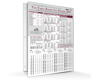 Image for item #90-310: The Tax Table FactFinder 2023