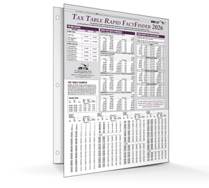 Image for item #90-310: Tax Table FactFinder 2026