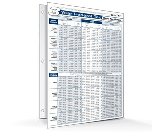 Image for item #90-370: 3 Year Federal Tax FactFinder 2025