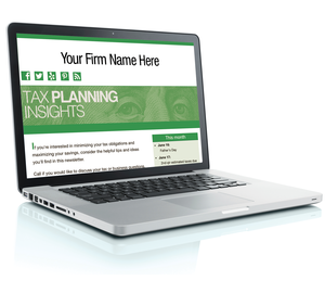 Image for item #93-201: Digital Tax Planning Insights (monthly)