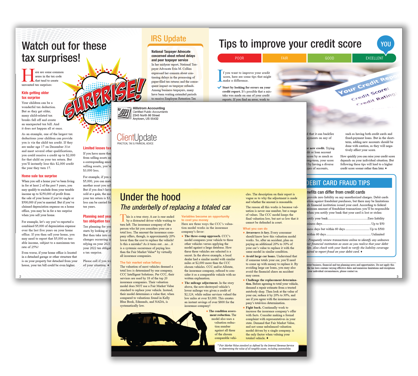 Client Update Newsletter - Fall Edition - Item: #03-411