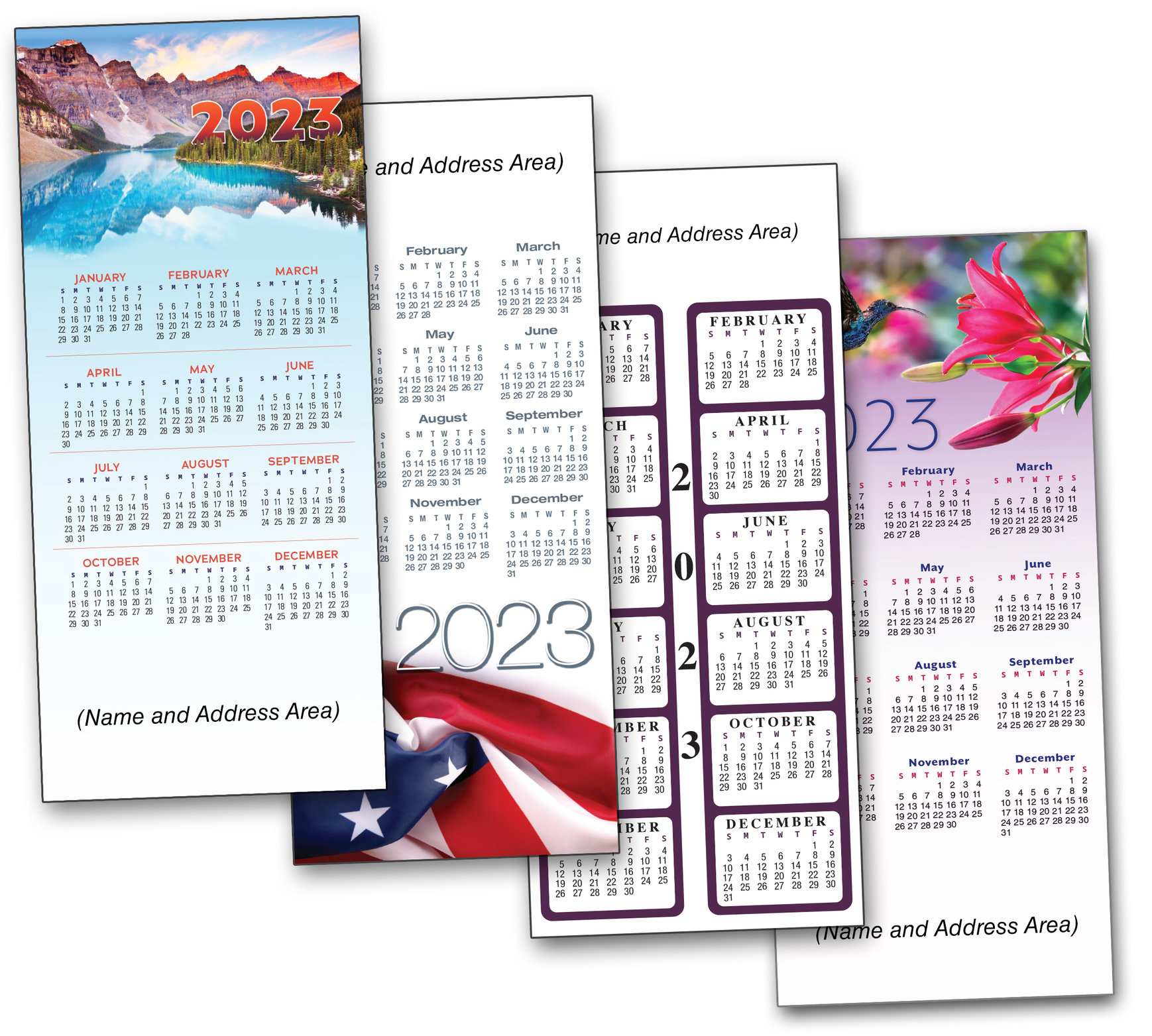 FULL COLOR 2sided Calendar Item 44051